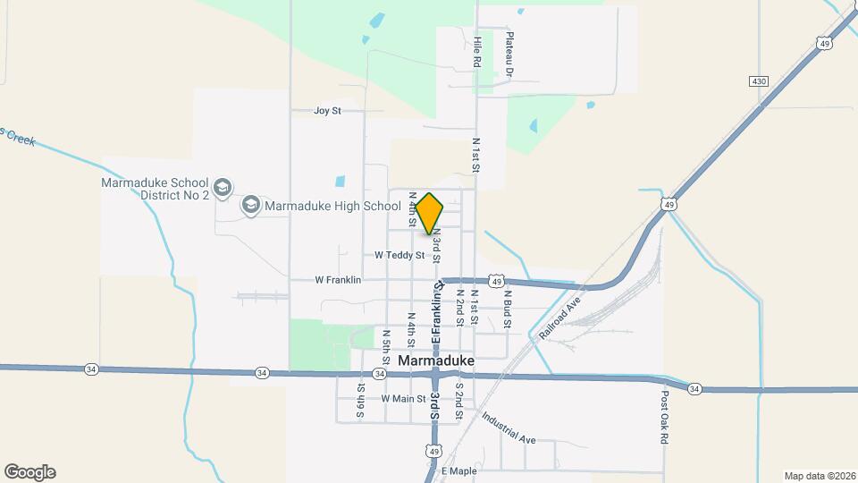 605 N 3rd St Map and Location Details