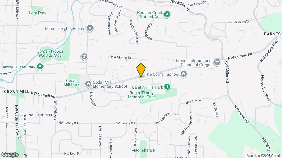 9495 Northwest Ember Lane Map and Location Details