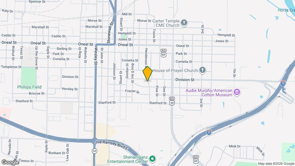 4120 Henderson St Map and Location Details