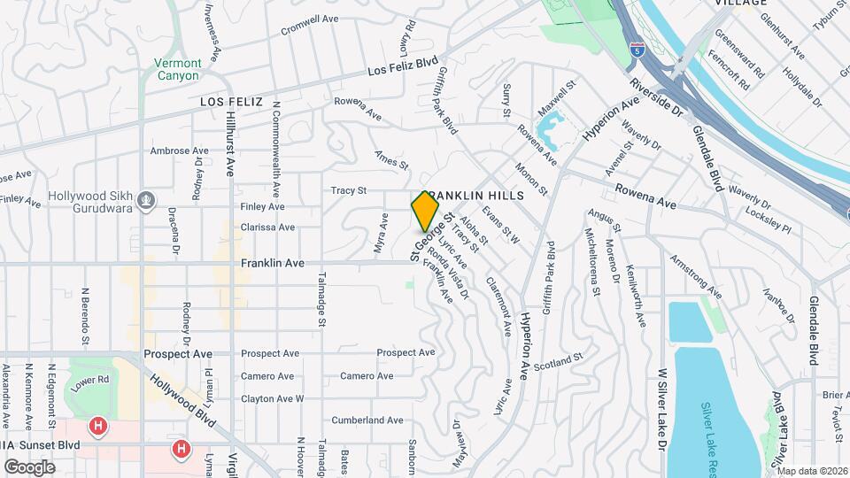 2423 St George St, Unit 2423 Map and Location Details