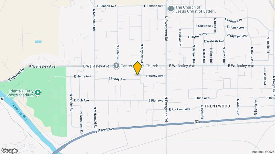 13521 E Heroy Ave Mapa y Detalles de la Ubicación