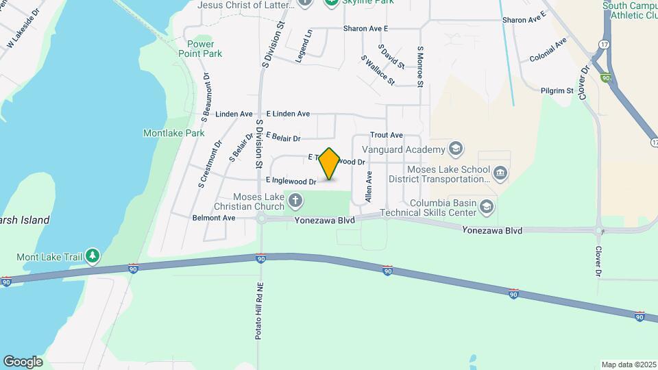 305 E Inglewood Dr Map and Location Details