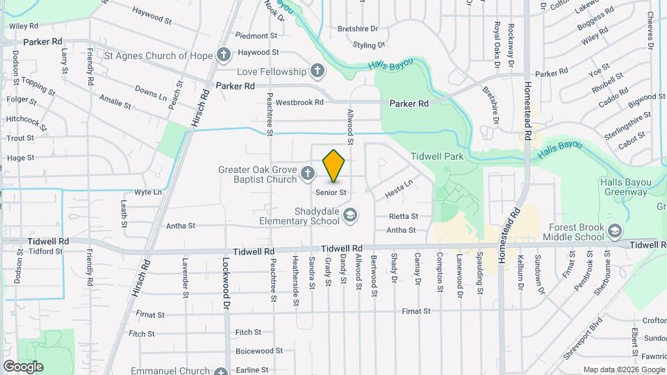 5809 Senior Map and Location Details