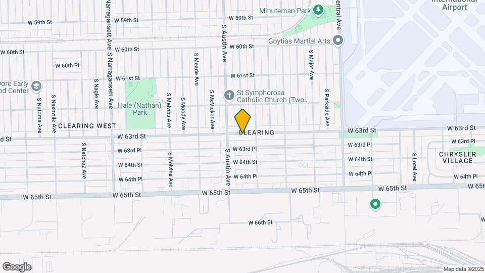5927-5929 W 63rd St Map and Location Details