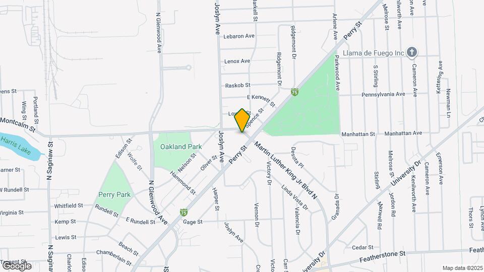 592 E Montcalm St Mapa y Detalles de la Ubicación