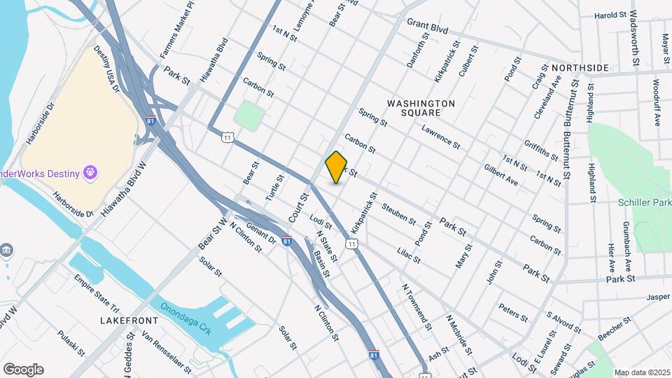 900 N Alvord St Map and Location Details