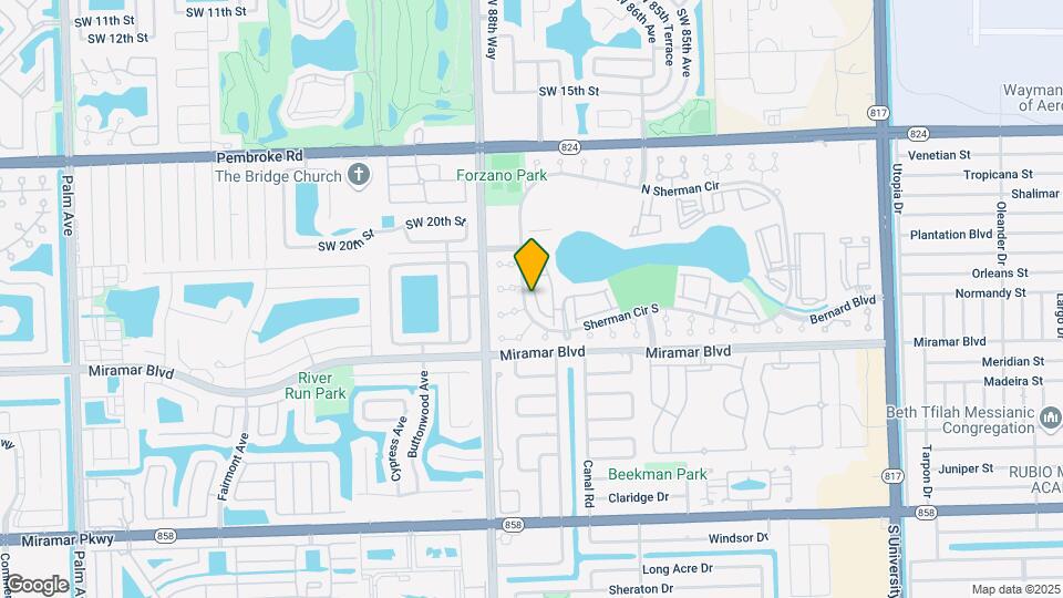2270 SW 87th Way Map and Location Details