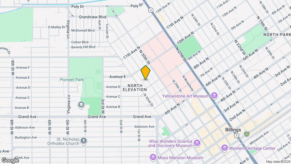 916 N 31st St Map and Location Details