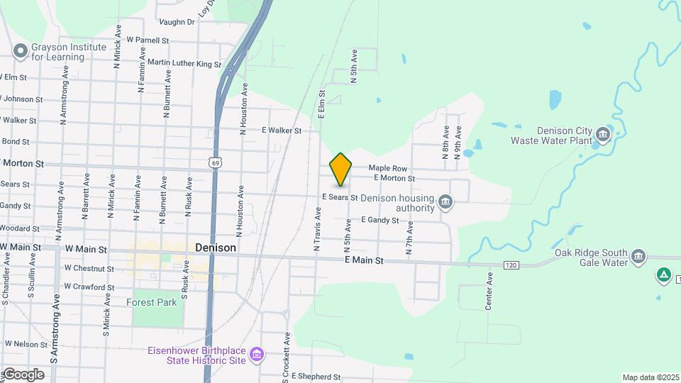 423 E Sears St Map and Location Details