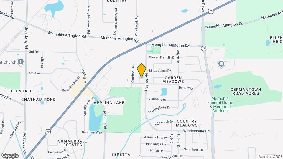 3806 Beatrice Cove Map and Location Details