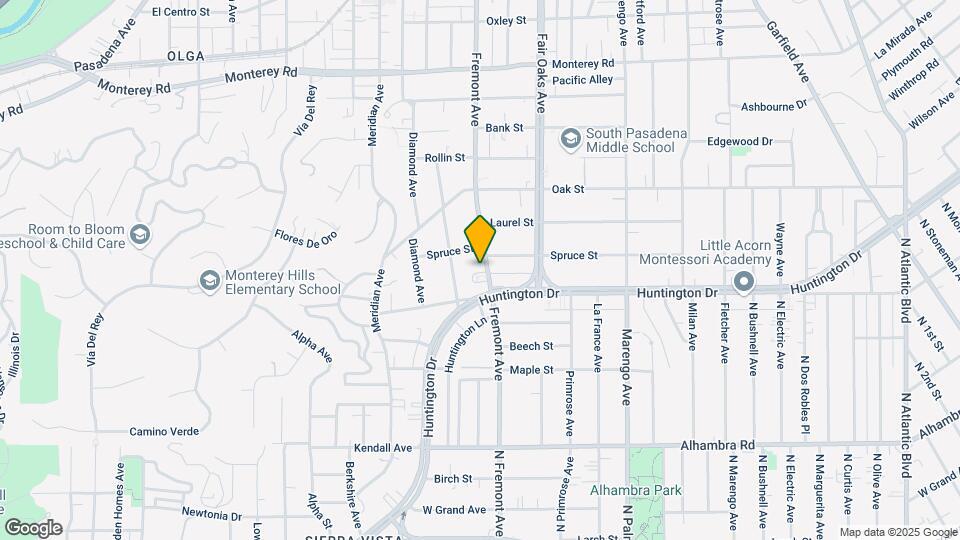 Fremont Mapa y Detalles de la Ubicación