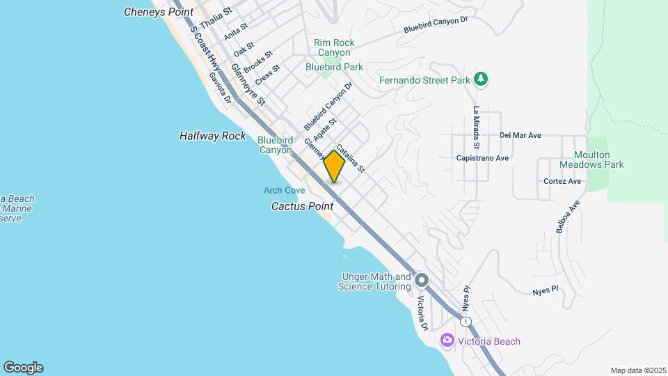 1970 S Coast Hwy-Unit -A Map and Location Details