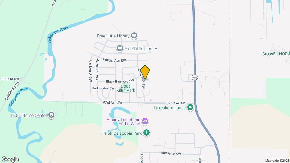 1568 Otter Ct SW Map and Location Details