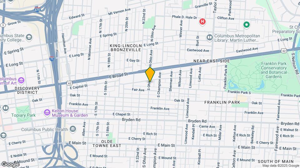 62 S Ohio Ave Map and Location Details