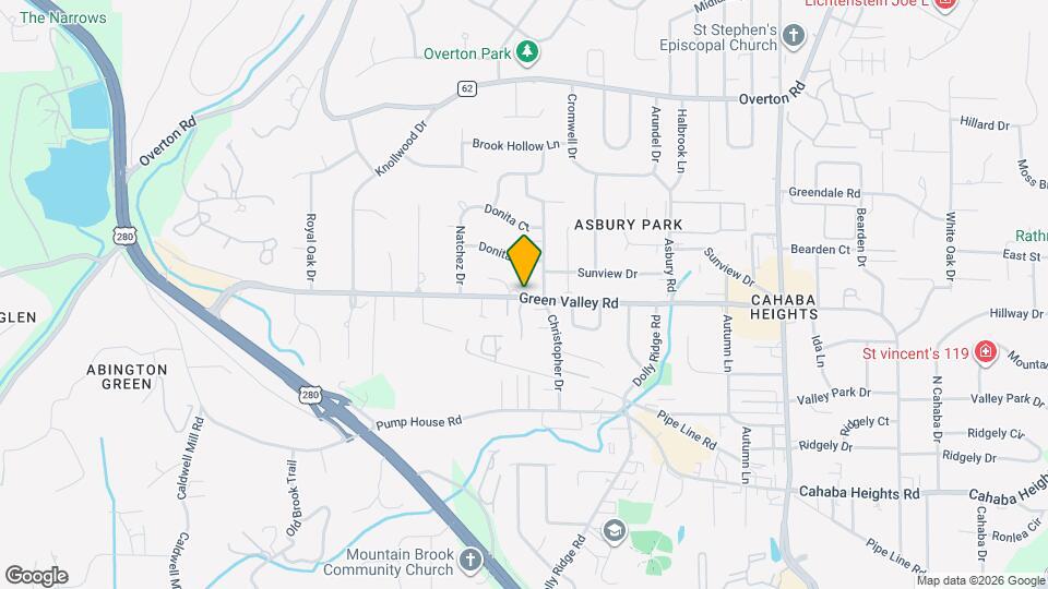 2986 Green Valley Rd Map and Location Details