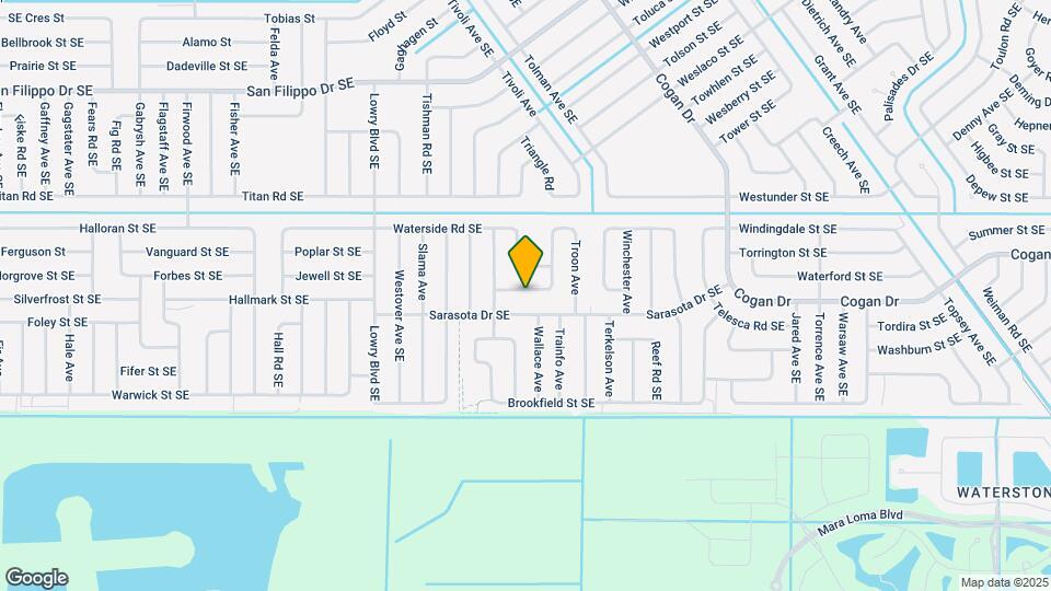 816 Tedder Rd SE Map and Location Details