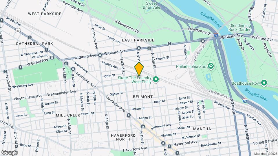 906 N 41st St Map and Location Details