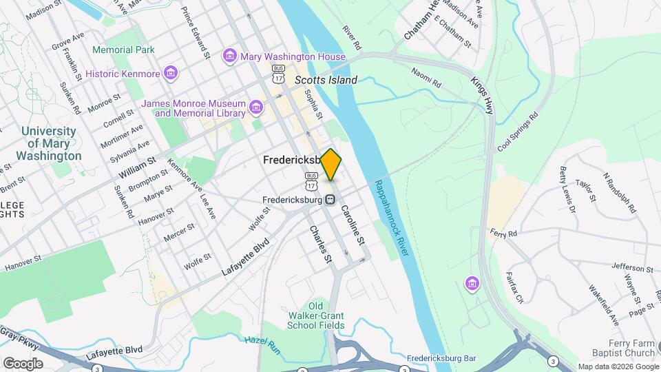 510 Caroline St Map and Location Details