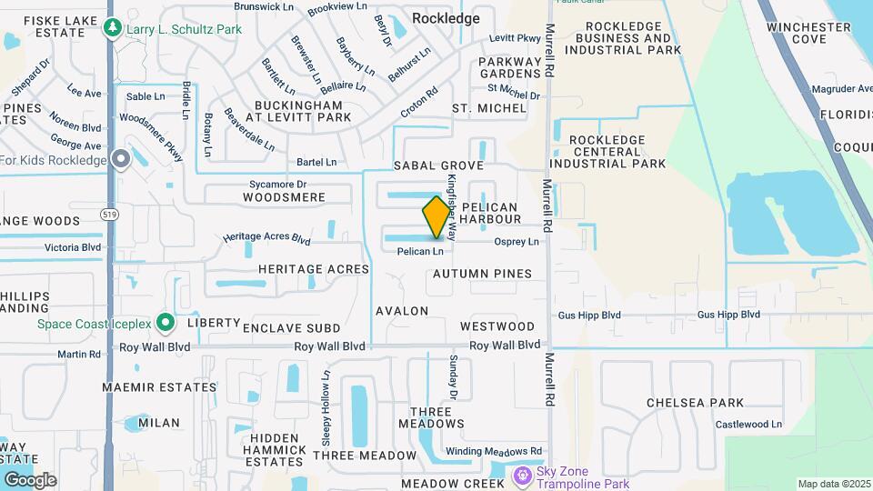 1061 Pelican Ln Map and Location Details