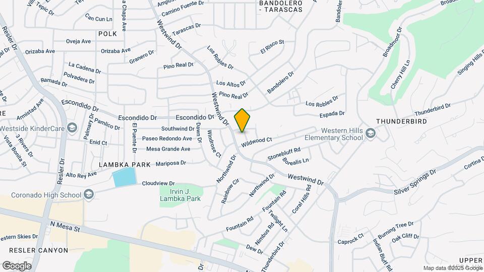 309 Skyway Ln Map and Location Details