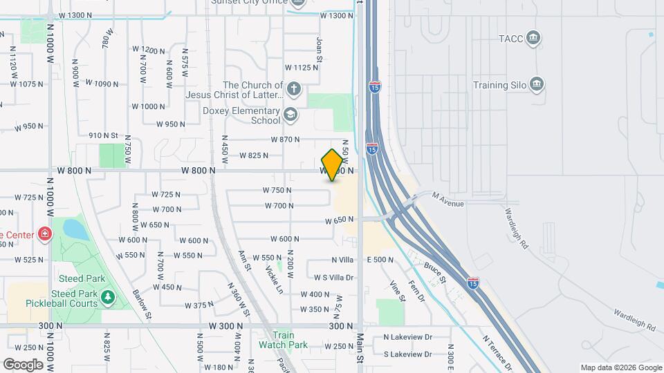 760 N 100 W Map and Location Details