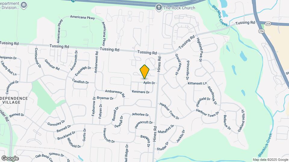 7294 Aplin Dr Map and Location Details