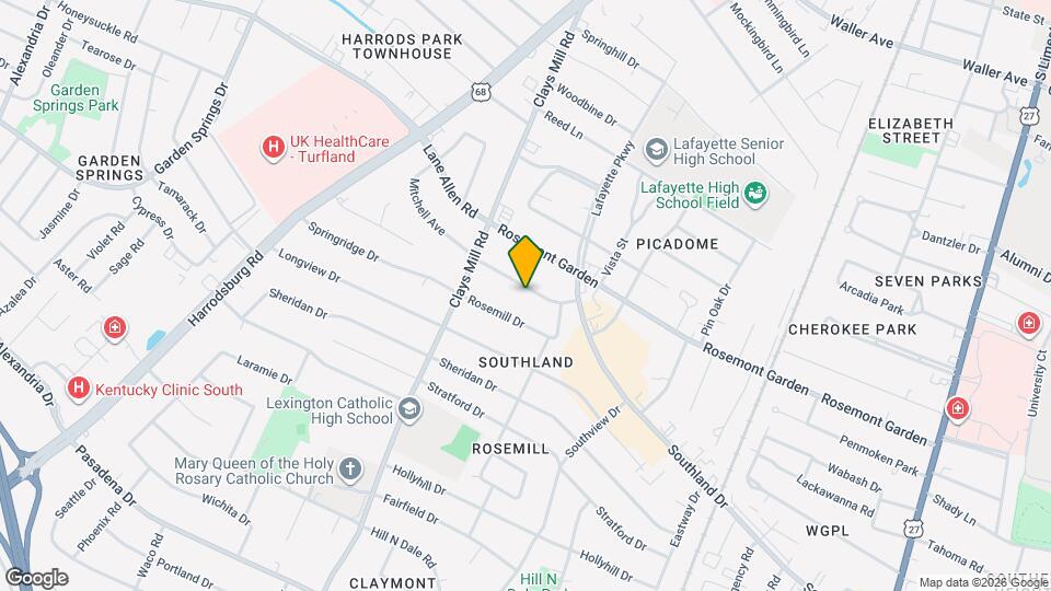 580 Mitchell Ave Mapa y Detalles de la Ubicación