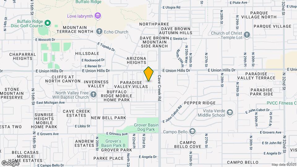 18416 Cave Creek Rd-Unit -2004 Map and Location Details