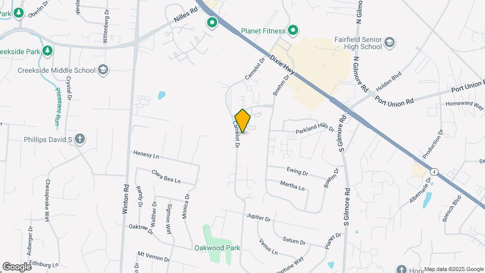 5350 Camelot Dr, Unit Unit 9 Map and Location Details