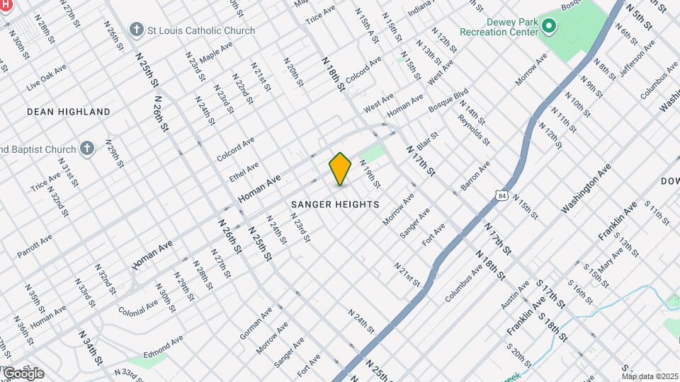 2016 Colonial Ave Map and Location Details