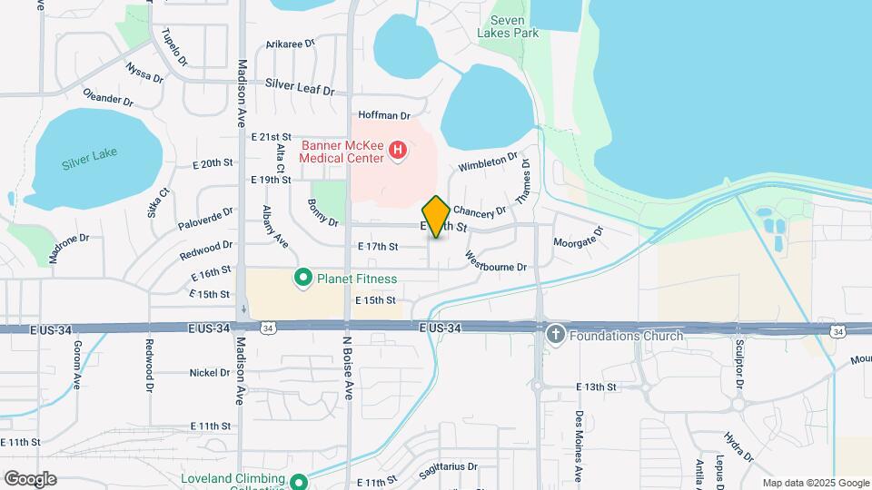 1640 Cheyenne Ave Mapa y Detalles de la Ubicación
