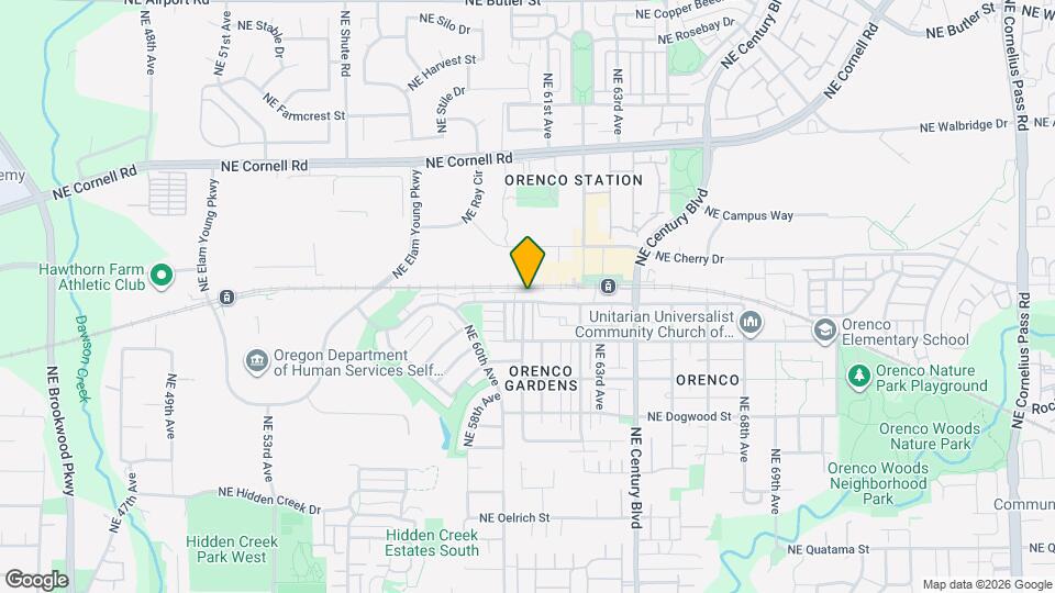 6077 NE Alder St Map and Location Details
