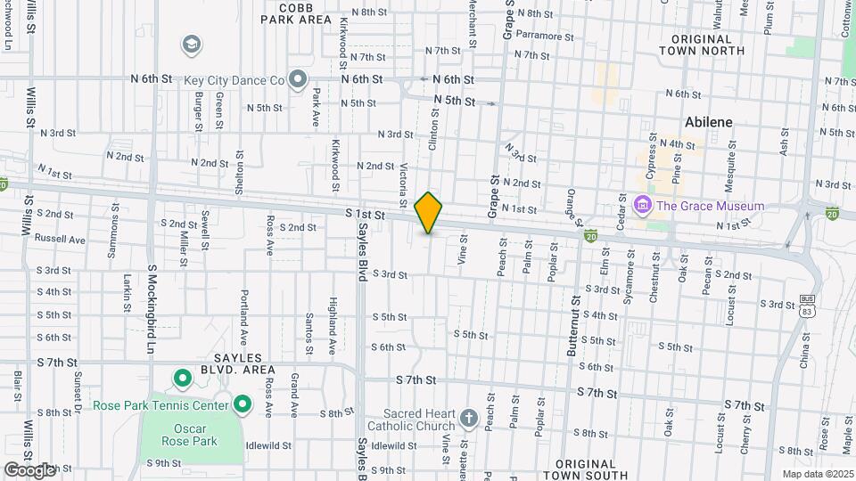 134 Meander St Map and Location Details