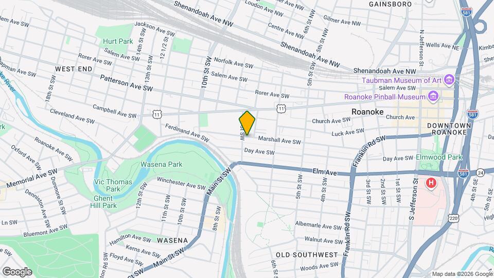 710 Marshall Ave SW Mapa y Detalles de la Ubicación