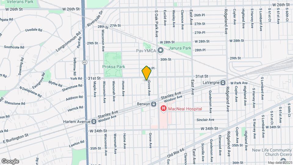 3112 Grove Ave Map and Location Details