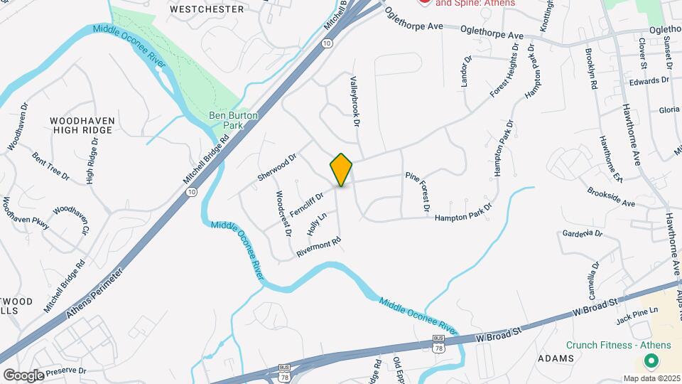 215 Rivermont Rd Map and Location Details