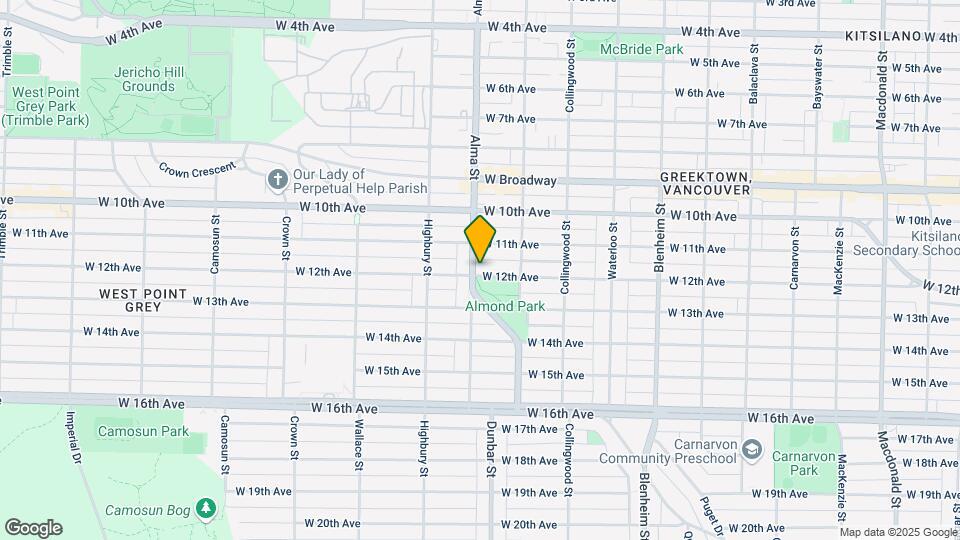 2776 Alma St Map and Location Details
