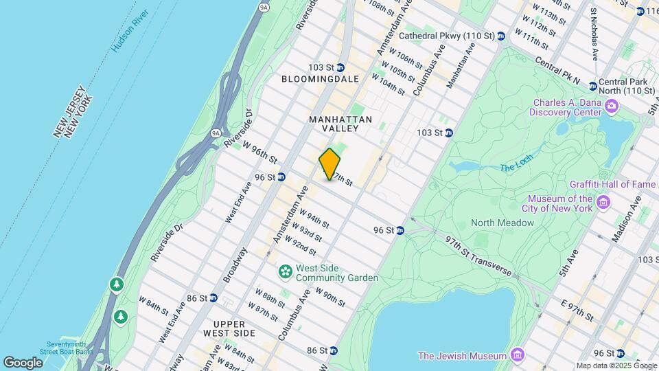 127-131 W 96th St Mapa y Detalles de la Ubicación