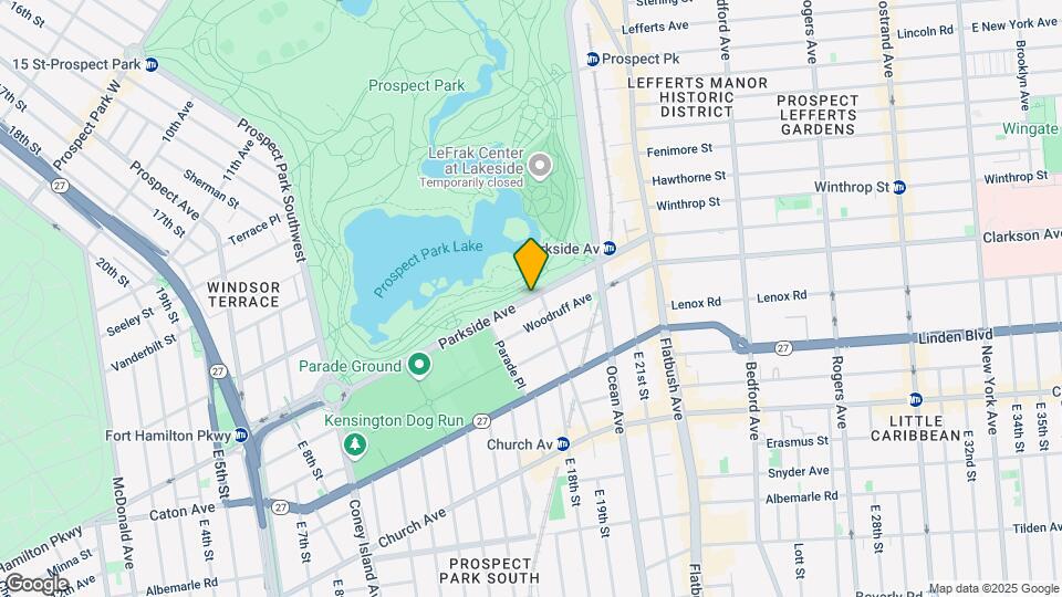 123 Parkside Ave Map and Location Details