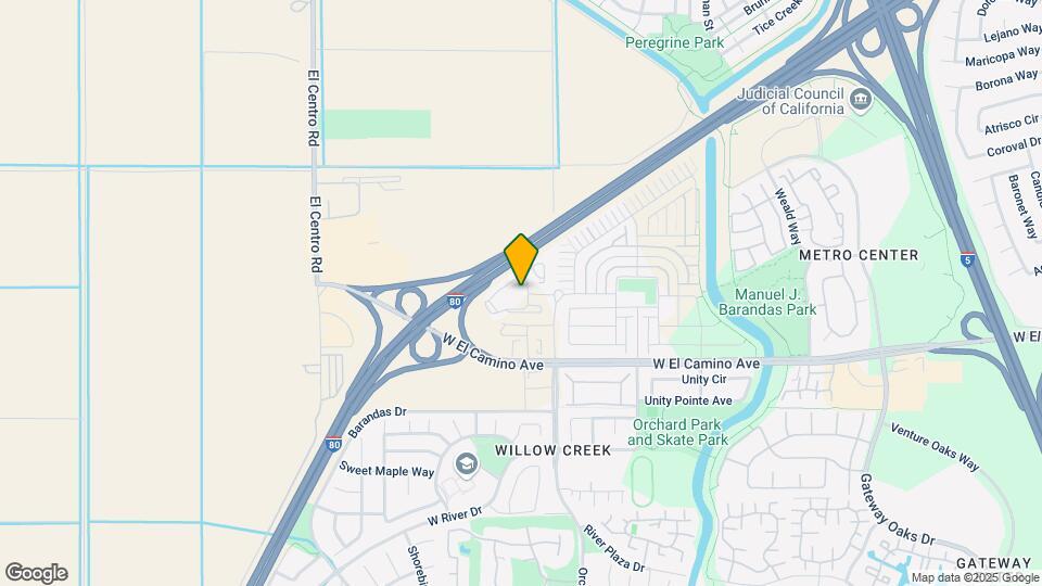 Core Natomas Map and Location Details