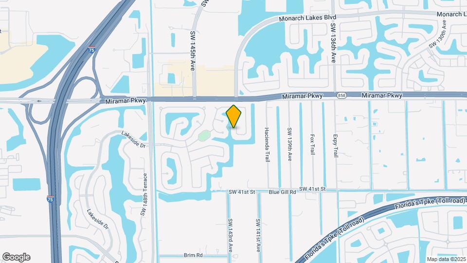 3586 SW 143rd Ave Map and Location Details