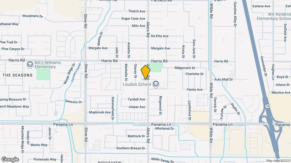 5913 Akers Rd Map and Location Details
