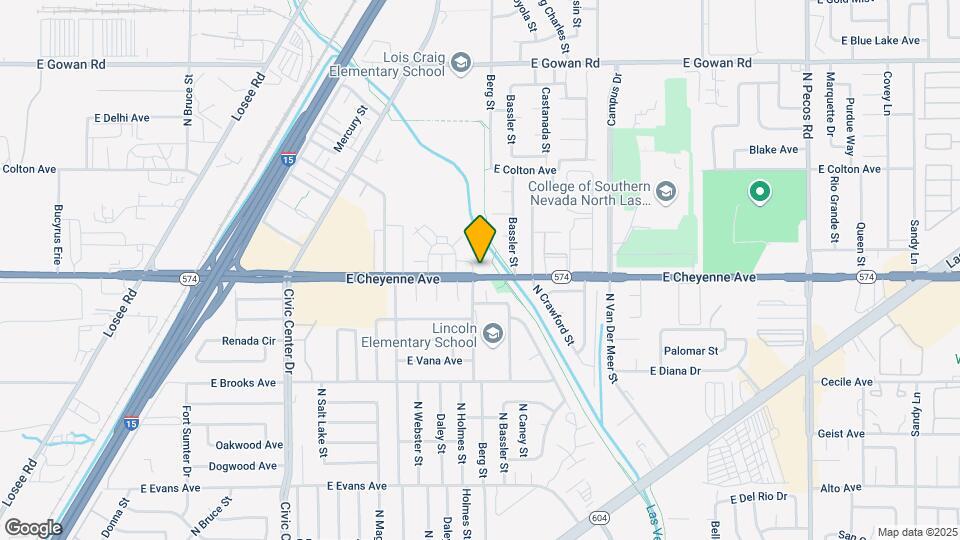 Cheyenne Crossing Apartments Mapa y Detalles de la Ubicación