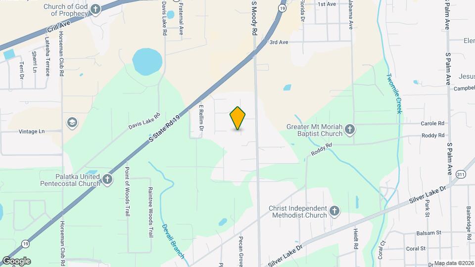 121 Pine Oak Dr Map and Location Details