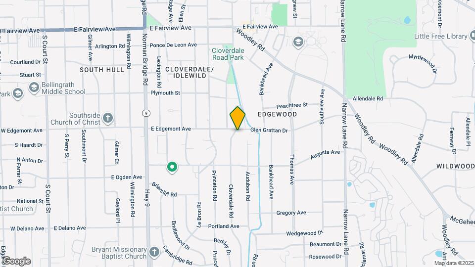 900 E Edgemont Ave Map and Location Details