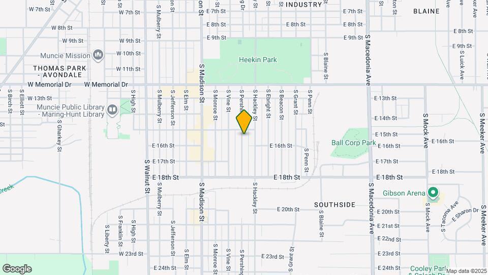 2208 S Pershing Dr Map and Location Details