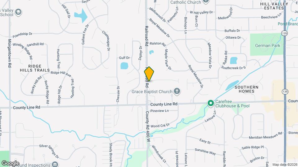 957 Country Ln Map and Location Details