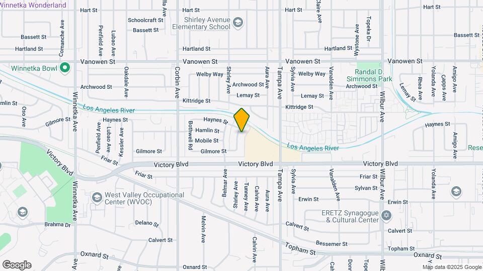 6510 Shirley Ave Map and Location Details