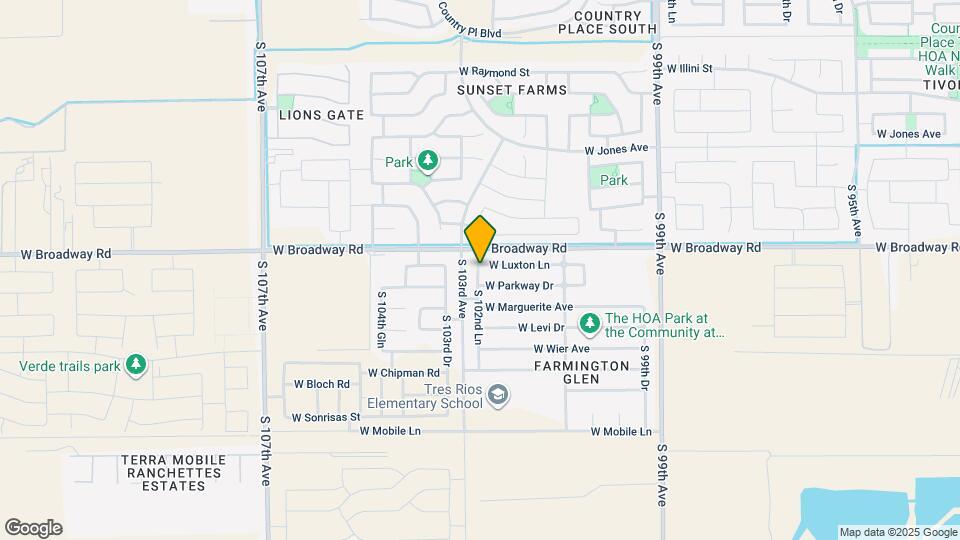 11019 W Luxton Ln Map and Location Details