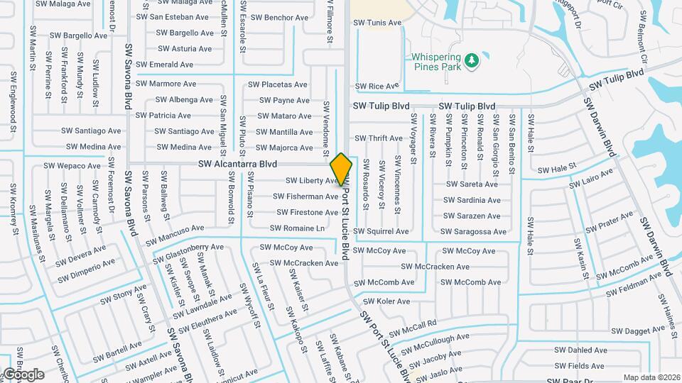 901 SW Fisherman Ave Map and Location Details